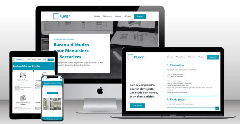 Lire la suite à propos de l’article Création du site internet d’un prestataire de services dans le bâtiment